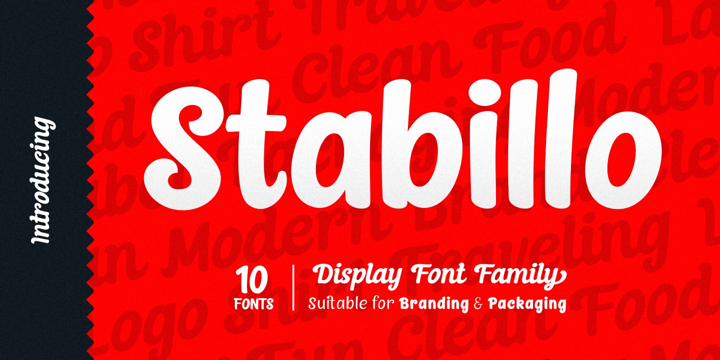Example font Stabillo #1